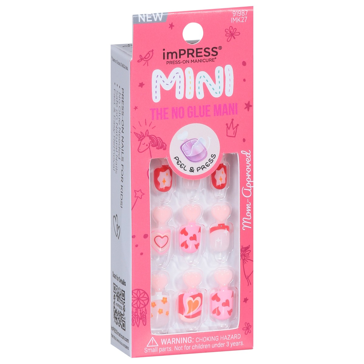 slide 7 of 13, imPRESS Mini Press-On Manicure 1 ea, 1 ct