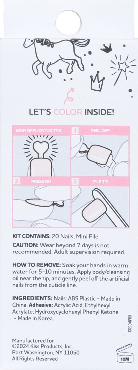 slide 2 of 13, imPRESS Mini Press-On Manicure 1 ea, 1 ct