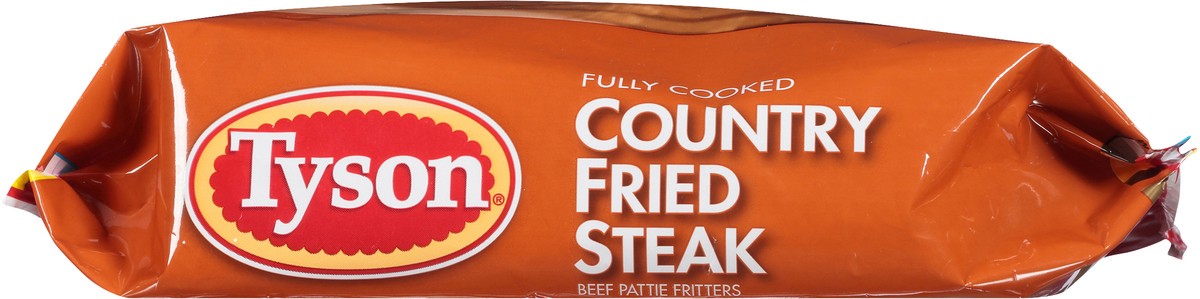 slide 2 of 7, Tyson Fully Cooked Country Fried Steak Patties, 20.5 oz. (Frozen), 581.16 g