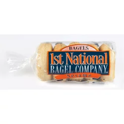 1st National Bagel Company Sesame Bagels