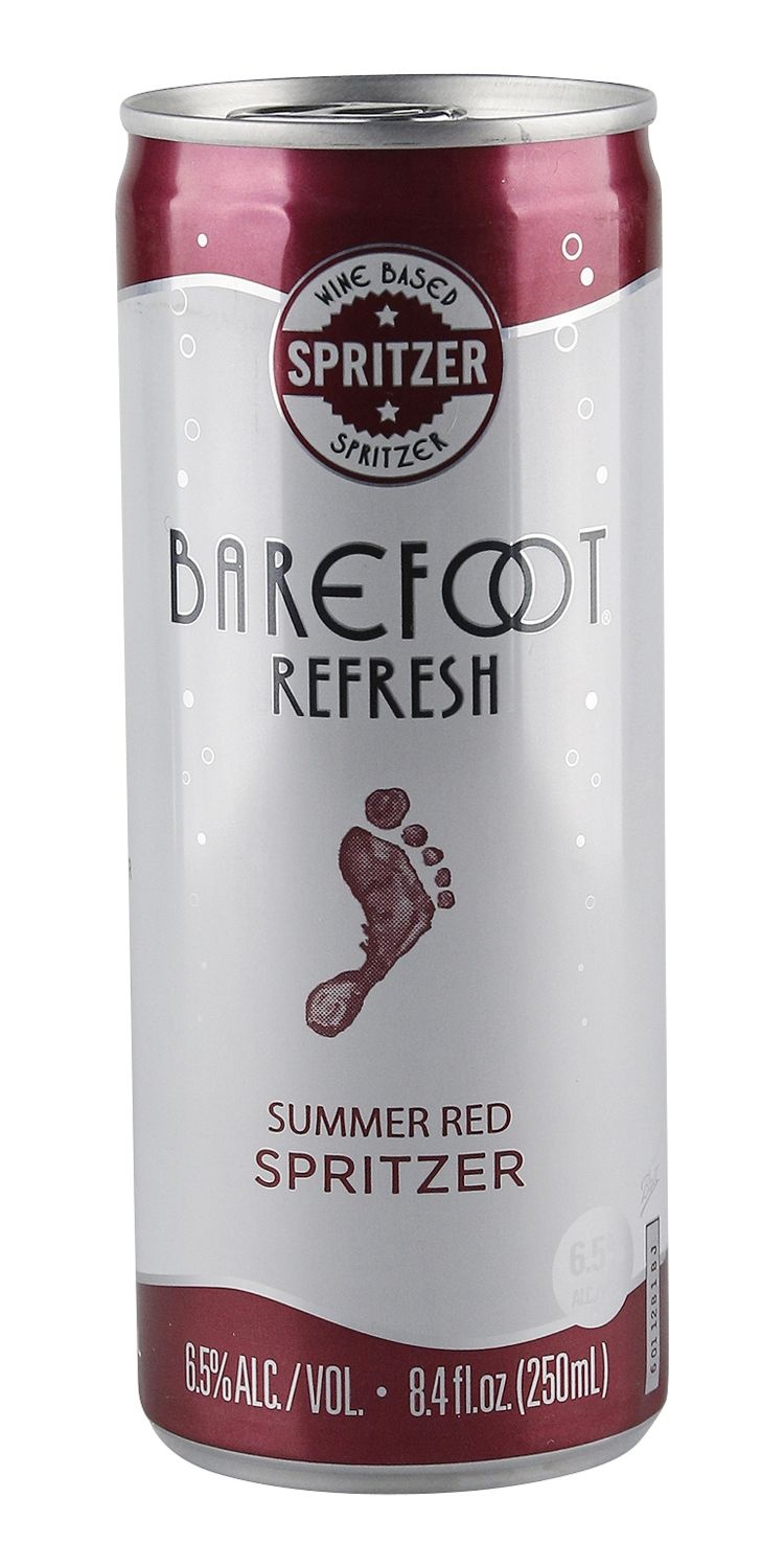 slide 1 of 1, Barefoot Summer Red Spritzer, 250 ml