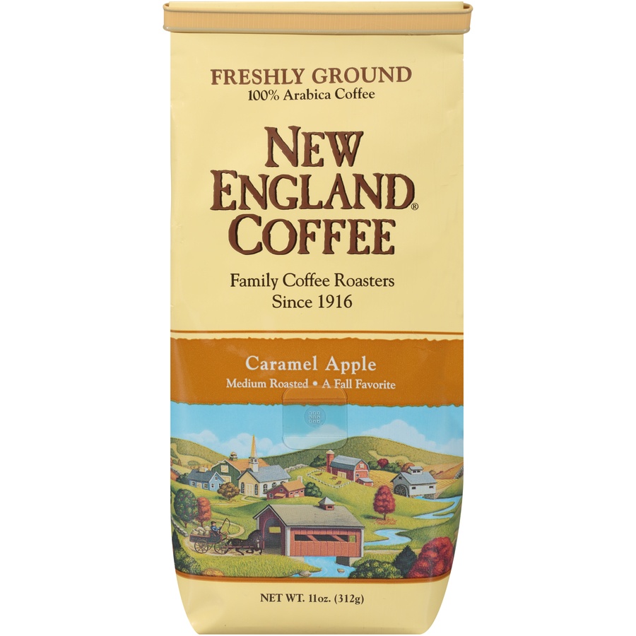 slide 1 of 7, New England Coffee New England Gound Coffee - Pumpkin Spice - 11 oz, 11 oz