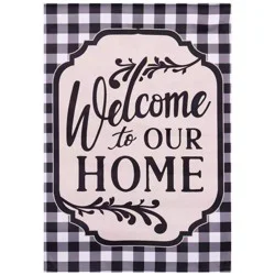 Evergreen Classic Welcome Home Nylon Garden Flag