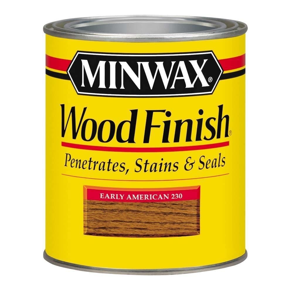 slide 1 of 1, Minwax Early American Wood Finish, 1/2 pint