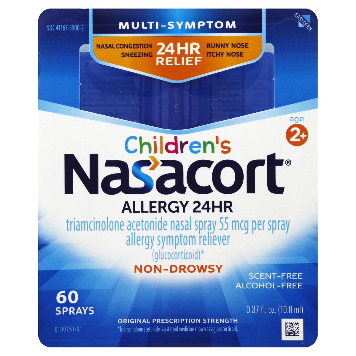 slide 7 of 7, Nasacort Children's Nasal Spray, 0.37 oz