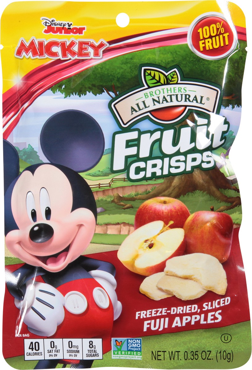 slide 4 of 12, Brothers All Natural Freeze-dried Fuji Apple Fruit Crisps, 0.35 oz