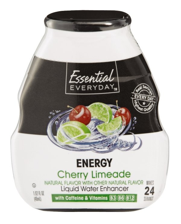 slide 1 of 1, Essential Everyday Cherry Limeade Enhancer, 1.62 fl oz