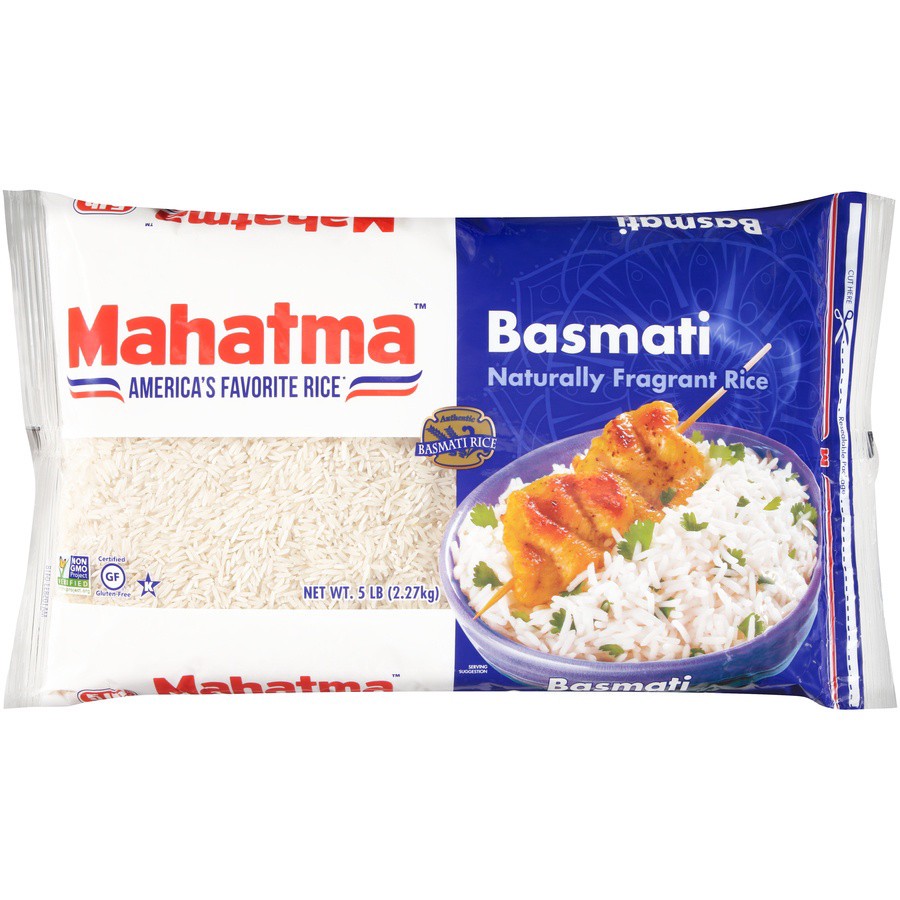 slide 1 of 9, Mahatma Basmati Rice, 80 oz