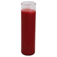 slide 1 of 1, Eternalux Candle Plain Red Jar - Each, 1 ct