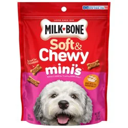 Milk-Bone Soft & Chewy Mini’s Dog Treats Made With Real Chicken, 4.5 Oz.