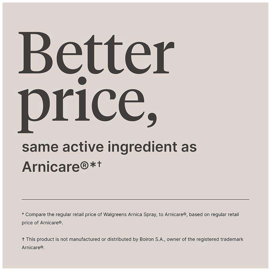 slide 3 of 5, Walgreens Arnica Pain Relieving Spray, 4 oz