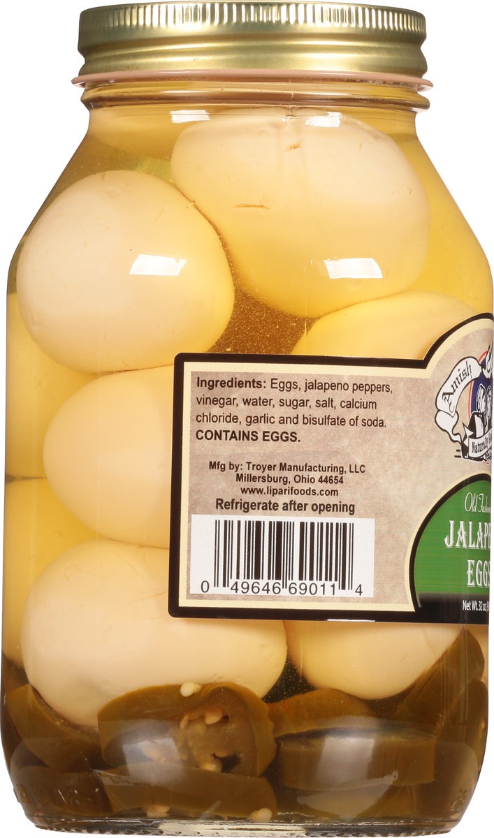 slide 5 of 12, Amish Wedding Old Fashioned Jalapeno Eggs 32 oz, 32 oz