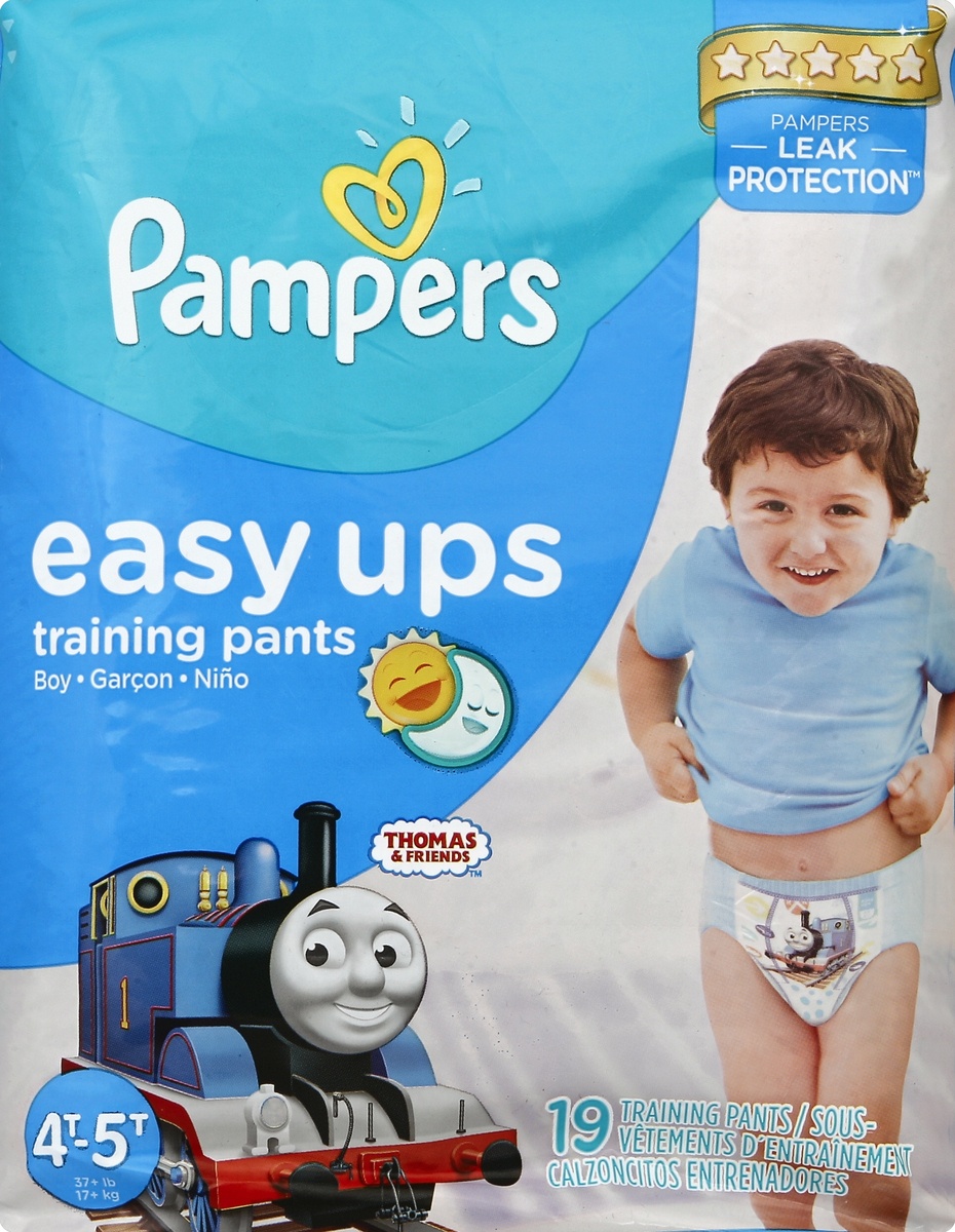 slide 1 of 1, Pampers Training Pants , 19 ct; 4T-5T
