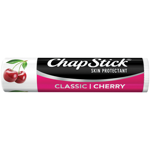 slide 1 of 1, ChapStick Classic Cherry Lip Balm Spf 4, 0.15 oz