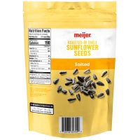 slide 5 of 5, Meijer Sunflower Seeds Salted In Shell, 5.35 oz