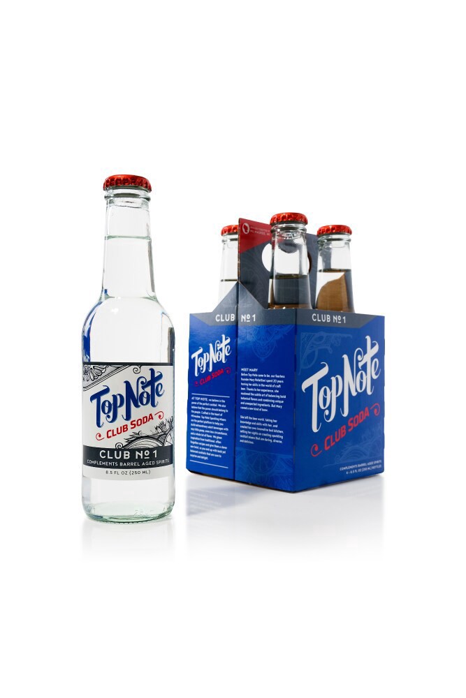 slide 2 of 2, Top Note Club Soda 4Pk 8.5Oz Btl, 4 ct 8.5 oz; 8.5 oz