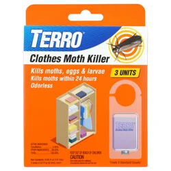 Terro Clothes Moth Killer 3 Pack