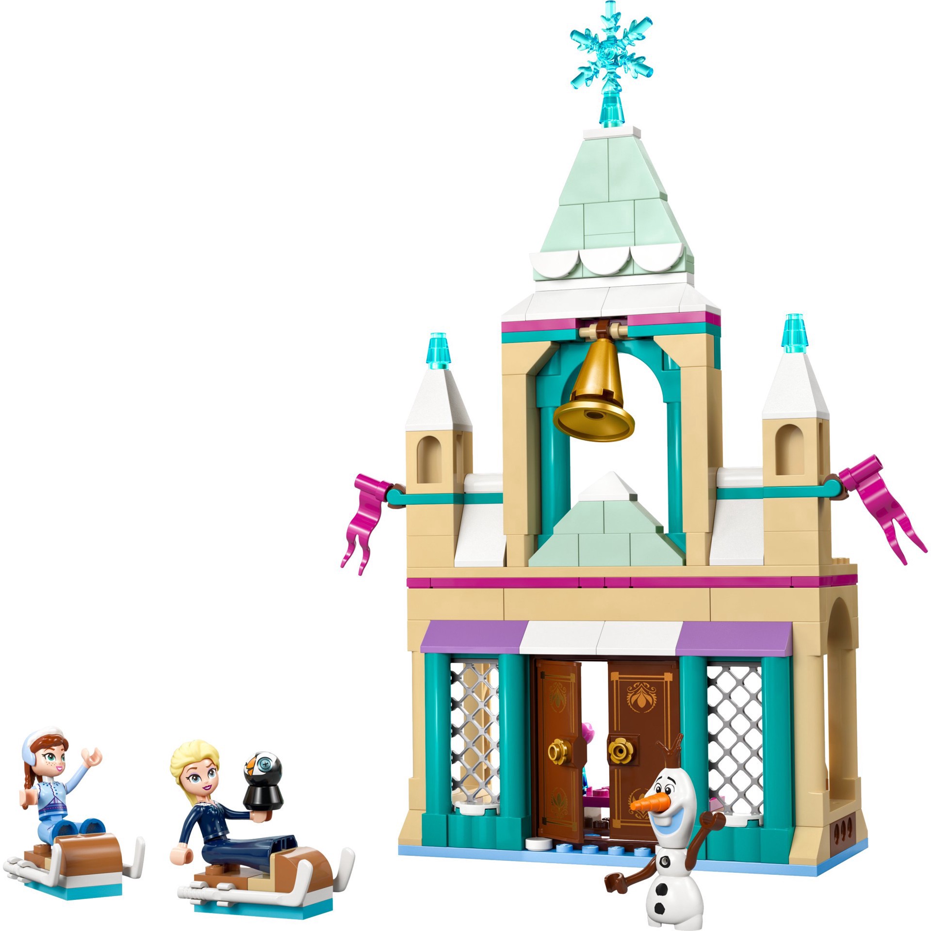 slide 1 of 1, LEGO Disney Frozen Arendelle Frozen Castle Set, 177 ct