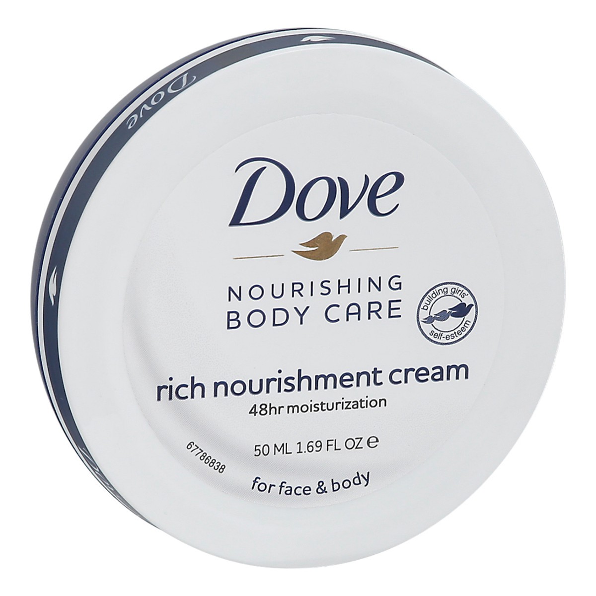 slide 3 of 9, Dove Nourishing Body Care Rich Nourishment Cream 50 ml, 50 ml