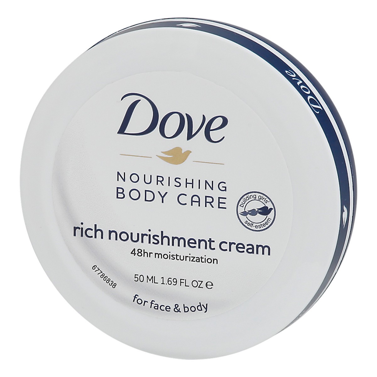 slide 2 of 9, Dove Nourishing Body Care Rich Nourishment Cream 50 ml, 50 ml