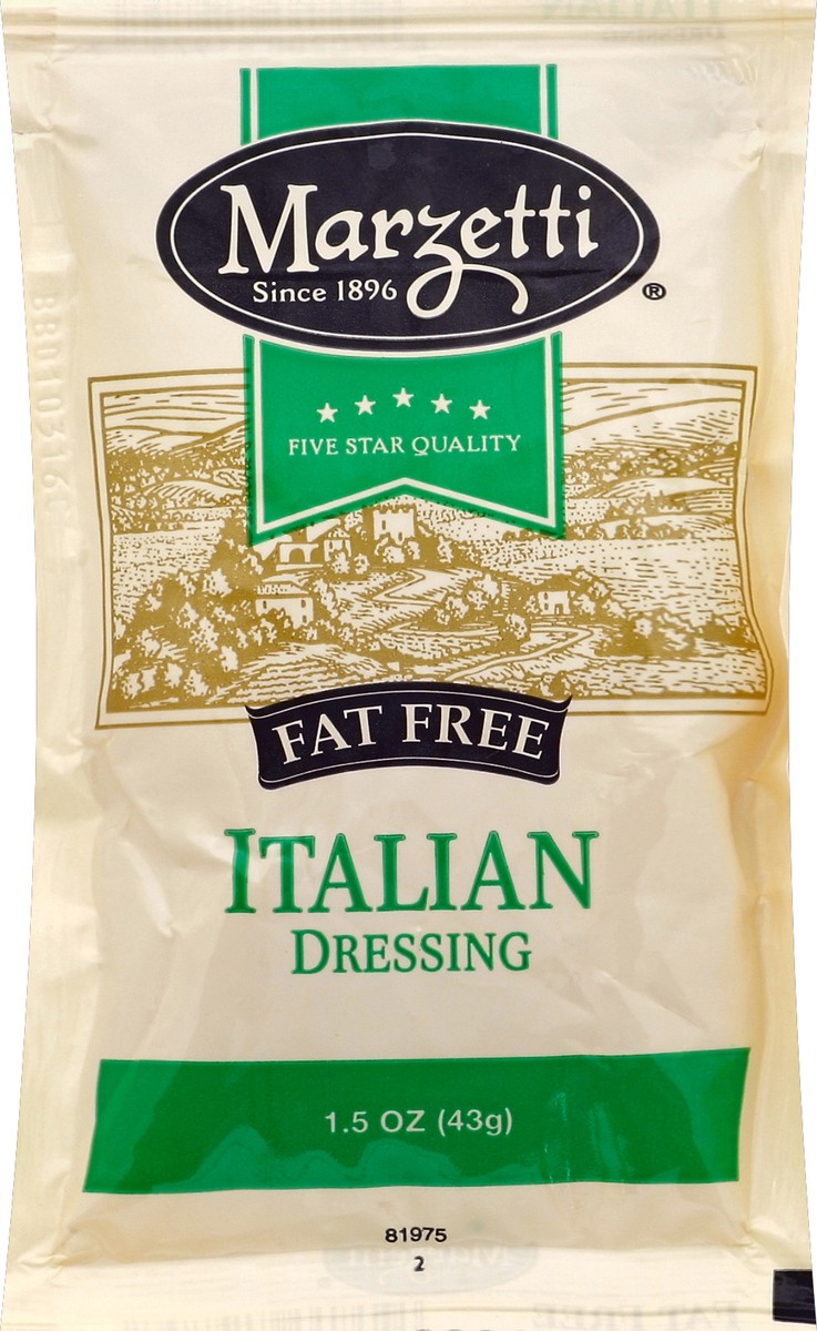 slide 3 of 5, Marzetti Dressing Fat Free Italian, 1.5 oz