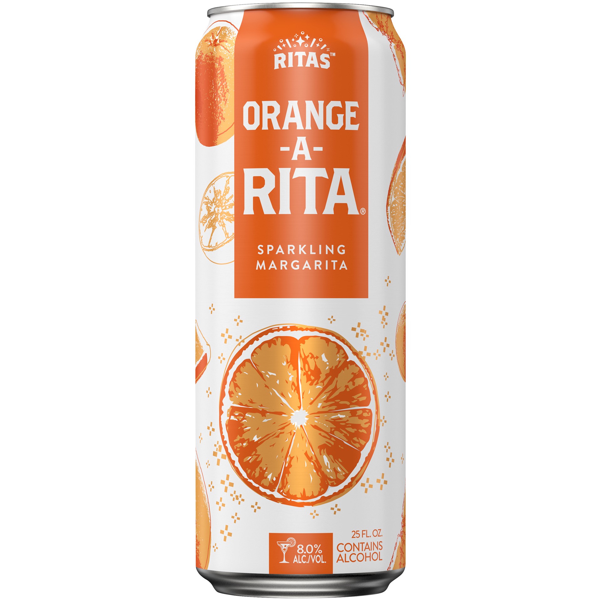 slide 2 of 2, RITAS Sparkling Orange-A-Rita Margarita 25 oz, 25 oz