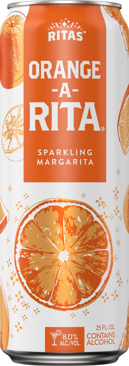 slide 1 of 2, RITAS Sparkling Orange-A-Rita Margarita 25 oz, 25 oz