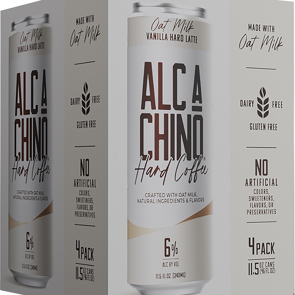 slide 1 of 1, Howie's Spiked Alc-A-Chino Oat Van, 12 oz