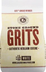 Luquire Family Foods Stone Ground White Grits 1.5 lb