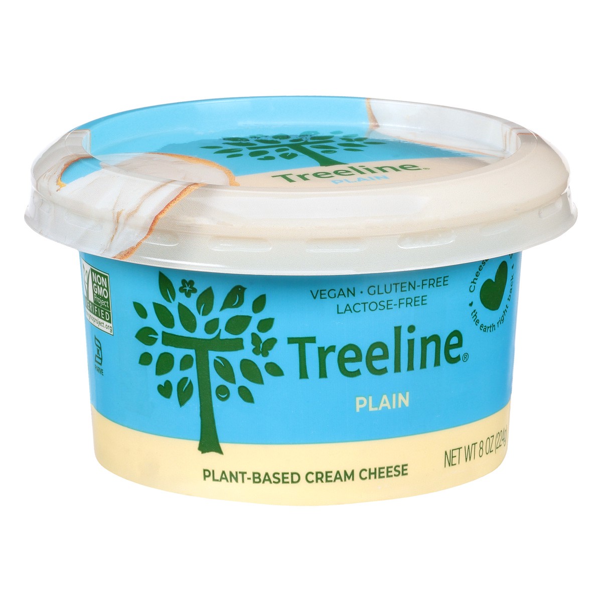 slide 10 of 10, Treeline Non-Dairy Cashew Plain Cream Cheese 8 oz, 8 oz