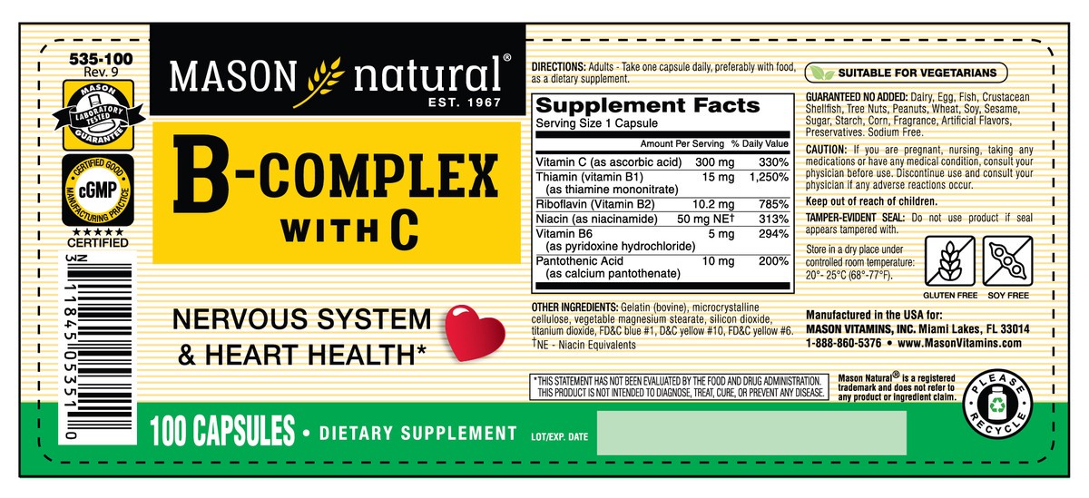 slide 3 of 10, B-Complex With Vit C, 1 ct