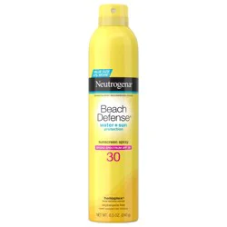 Neutrogena Beach Defense Body Sunscreen Spray, SPF 30, 8.5 oz