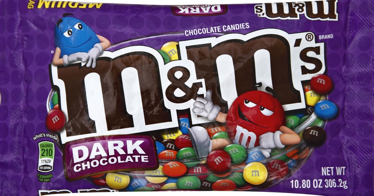 slide 5 of 5, M&M's Dark Chocolate Candy, 10.8 oz