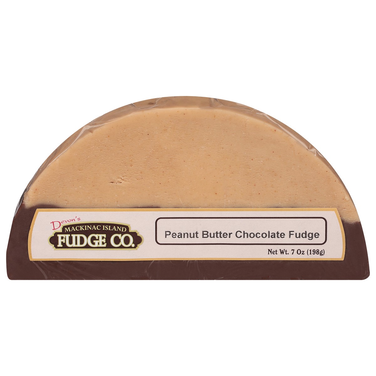 slide 4 of 13, Devon's Mackinac Island Fudge Co. Peanut Butter Chocolate Fudge 7 oz, 7 oz