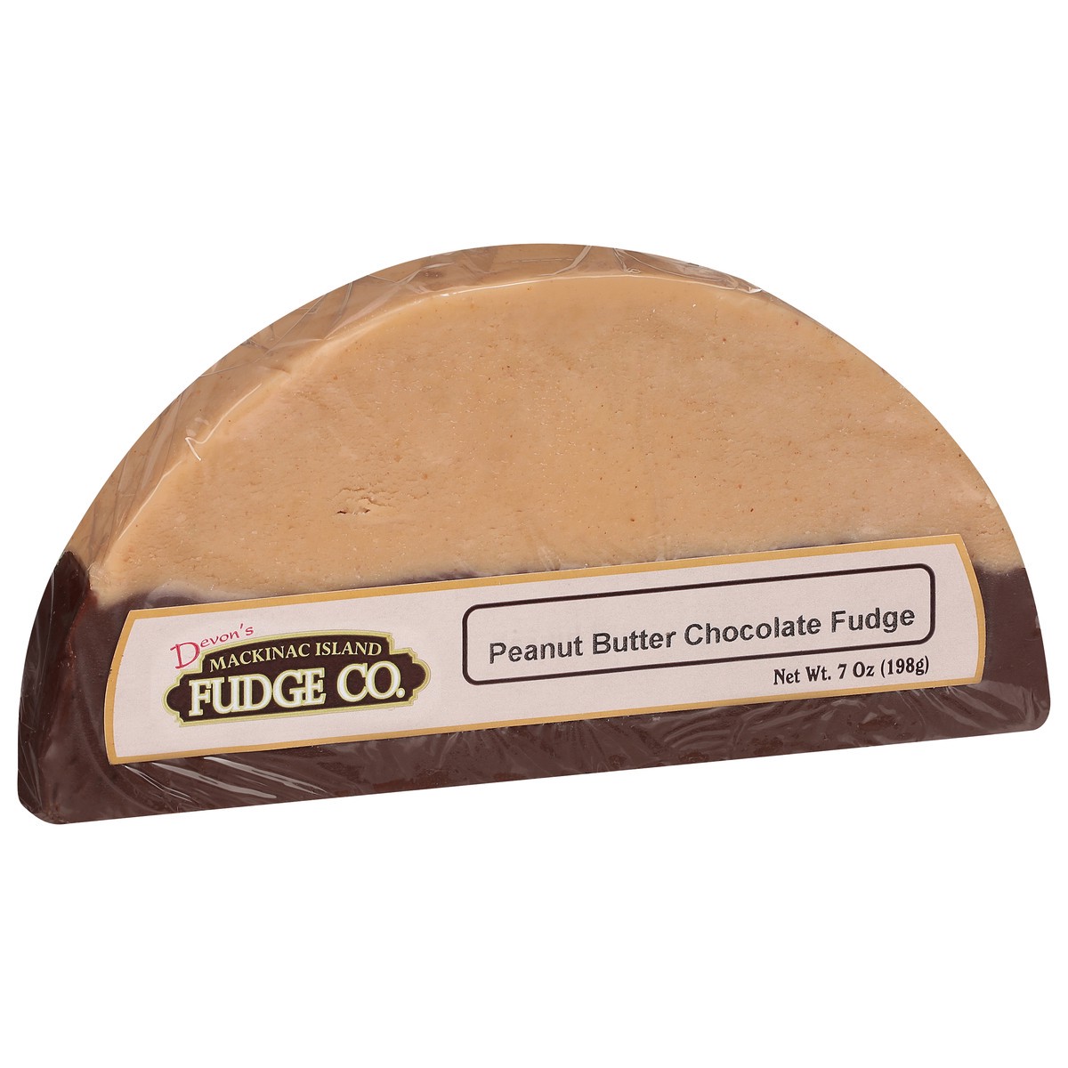 slide 8 of 13, Devon's Mackinac Island Fudge Co. Peanut Butter Chocolate Fudge 7 oz, 7 oz