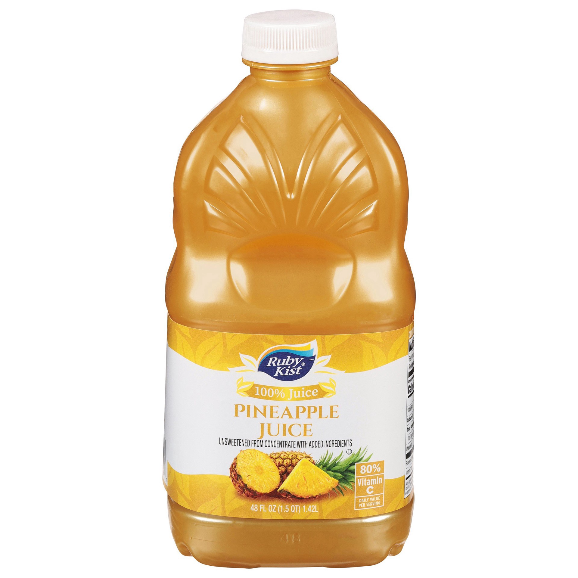 slide 1 of 1, Ruby Kist 100% Pineapple Juice, 48 oz
