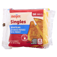 slide 3 of 25, Meijer American Cheese Singles, 12 oz