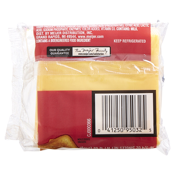 slide 20 of 25, Meijer American Cheese Singles, 12 oz