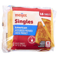slide 7 of 25, Meijer American Cheese Singles, 12 oz