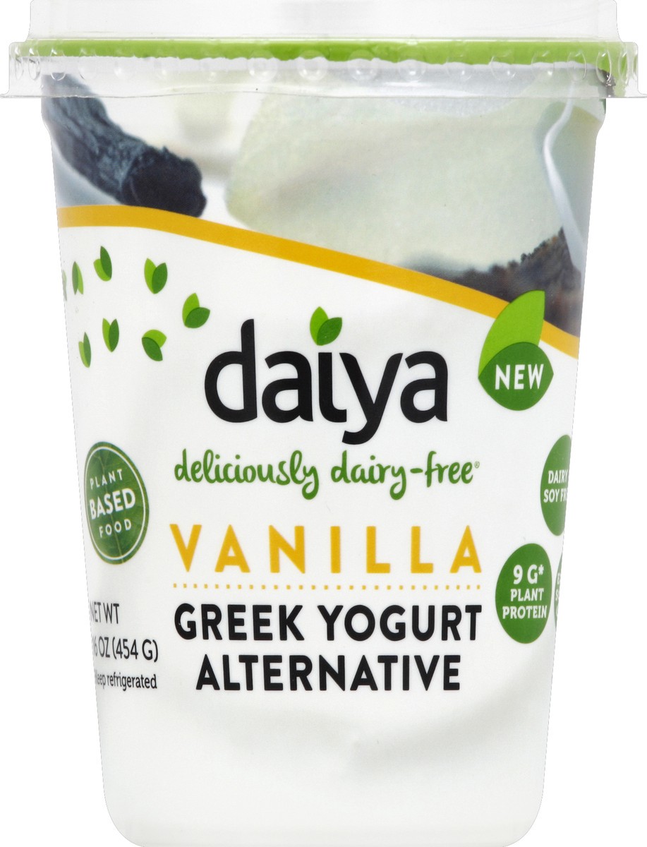 slide 5 of 6, Daiya Vanilla Greek Yogurt Alternative, 16 oz