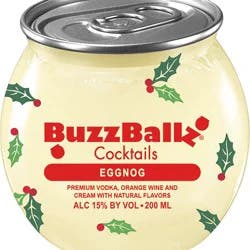 BuzzBallz Cocktails Egg Nog