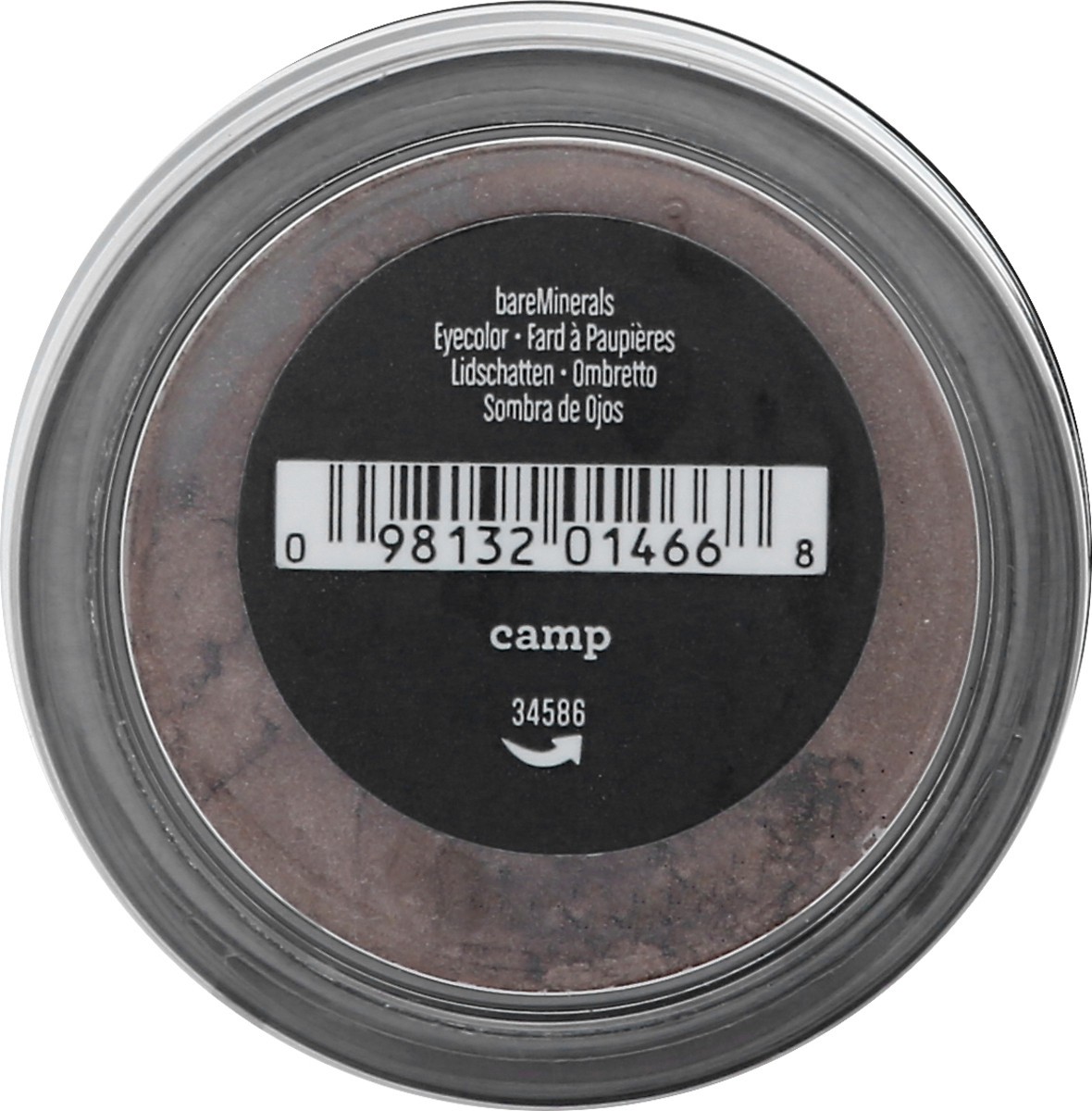 slide 5 of 8, bareMinerals Eyecolor, Camp 34586, 1 ct