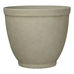 Somero Matte Finish Planter, 15.9 In X 13.9 In, Sand