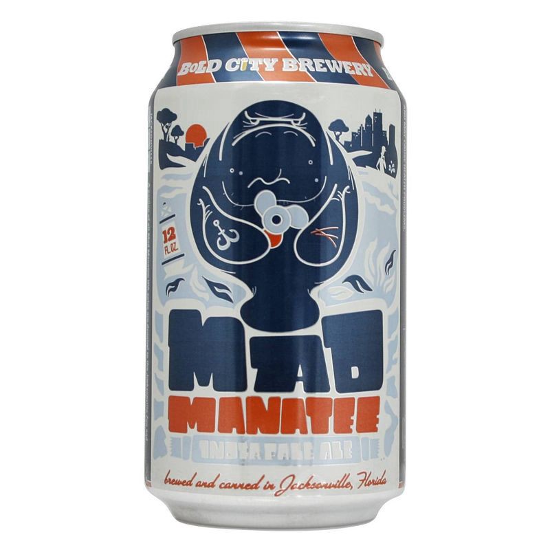 slide 2 of 2, Bold City Brewery Mad Manatee, 6 ct; 12 oz