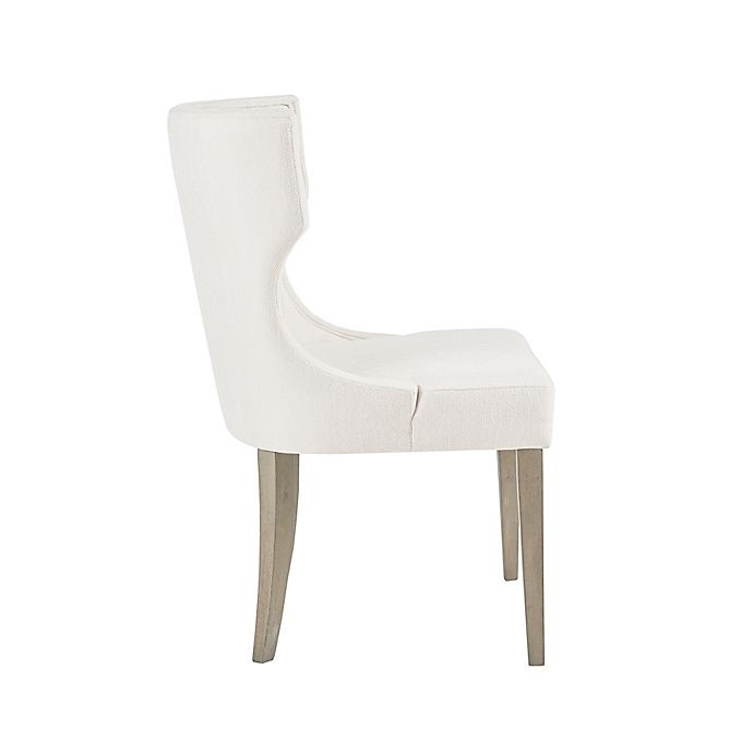 slide 3 of 7, Madison Park Upholstered Dining Chair - Cream, 1 ct