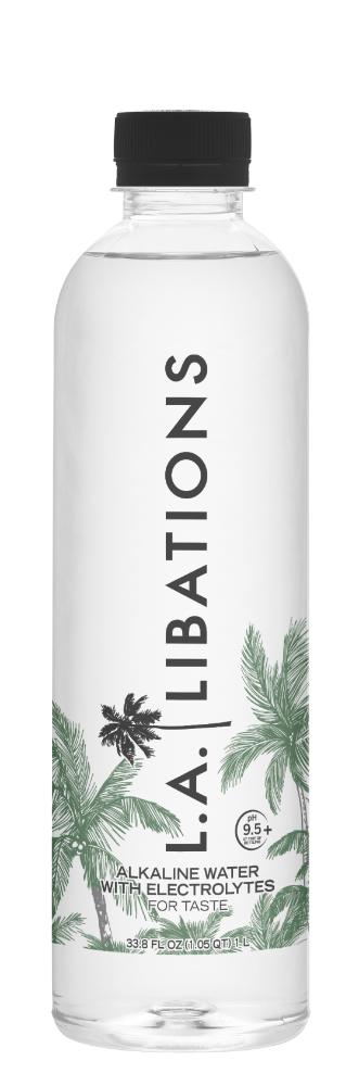 slide 1 of 4, L.A. Libations Alkaline Water with Electrolytes for Taste 33.8 fl oz, 33.8 fl oz