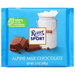 Ritter Sport Alpine Milk Chocolate 3.5 oz