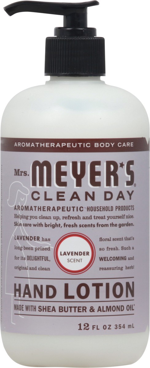slide 1 of 9, Mrs. Meyer's Clean Day Lavender Scent Hand Lotion 12 fl oz, 12 fl oz