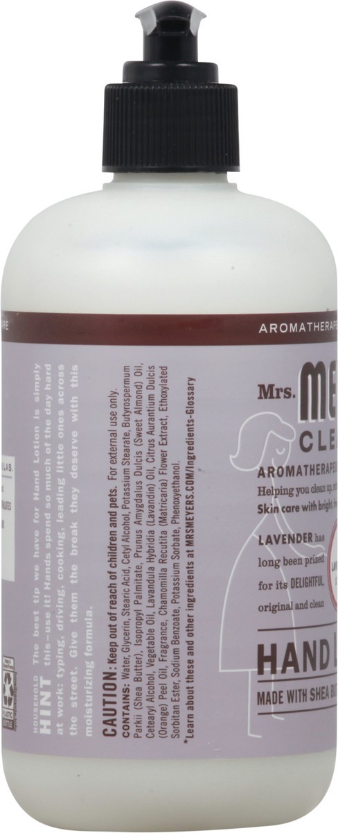 slide 5 of 9, Mrs. Meyer's Clean Day Lavender Scent Hand Lotion 12 fl oz, 12 fl oz