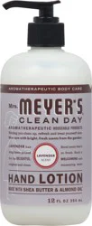 Mrs. Meyer's Mrs. Meyer''s Clean Day Hand Lotion, Lavender Scent, 12 Ounce Bottle